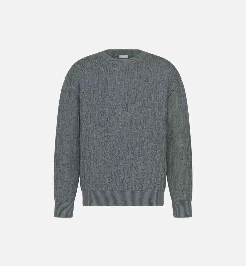 Dr Oblique Sweater Solid Color