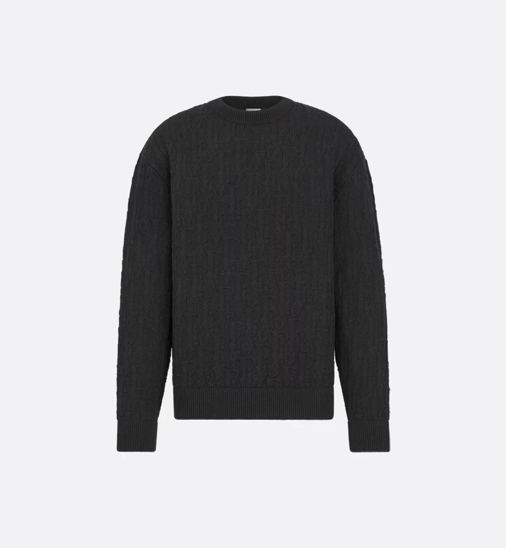 Dr Oblique Sweater Solid Color