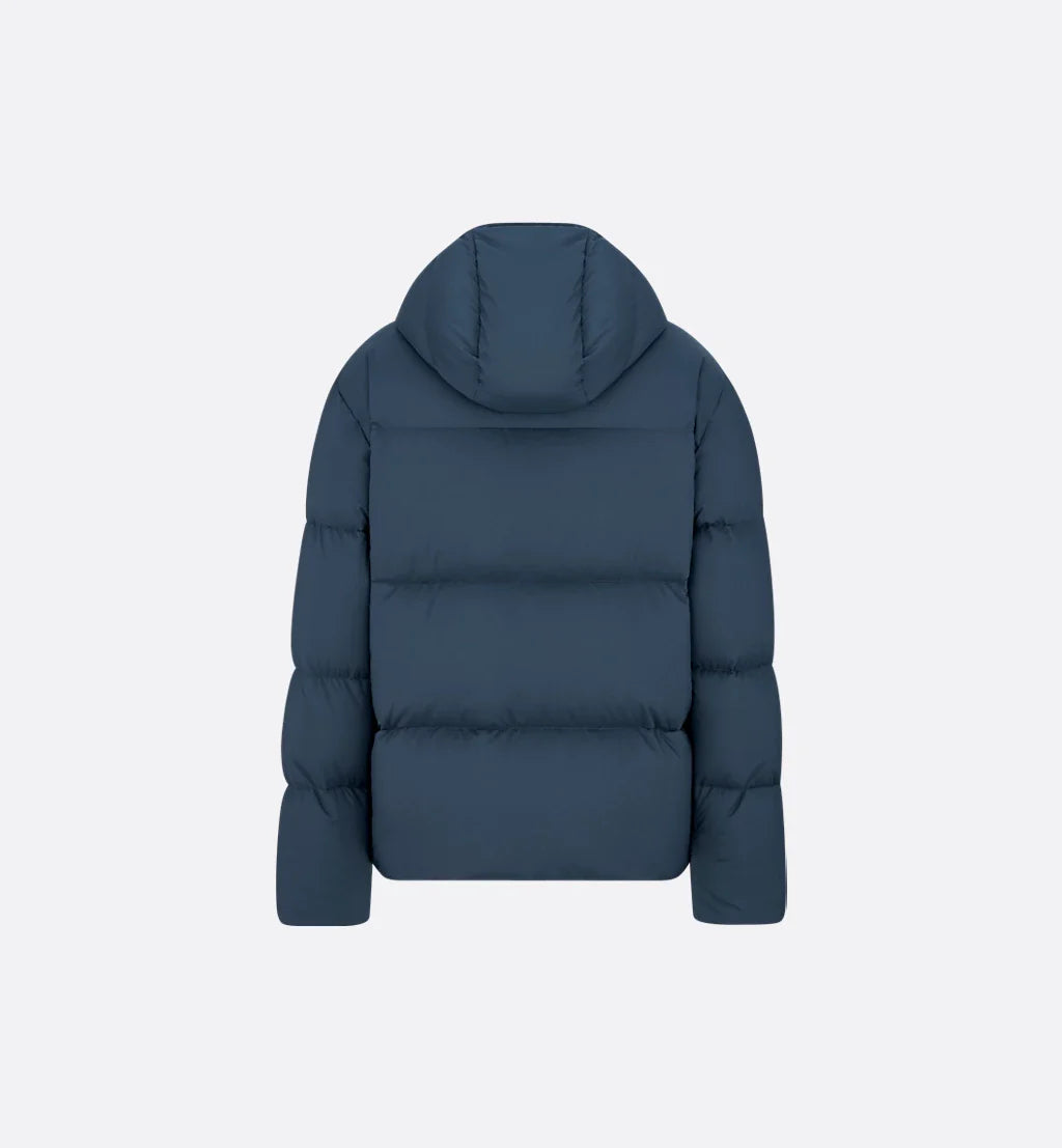 CD Icon Hooded Quilted Down Jacket